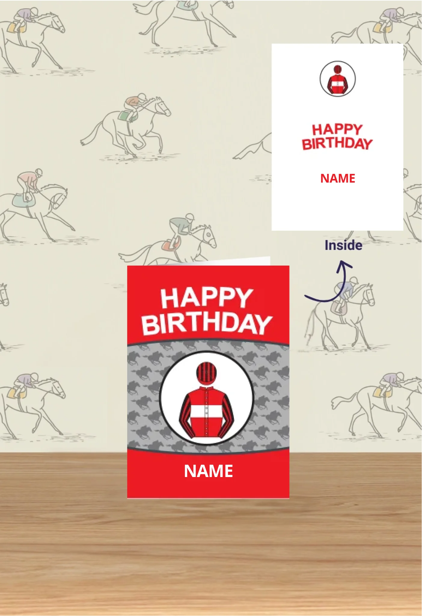 MRC Birthday Card Mockup Background