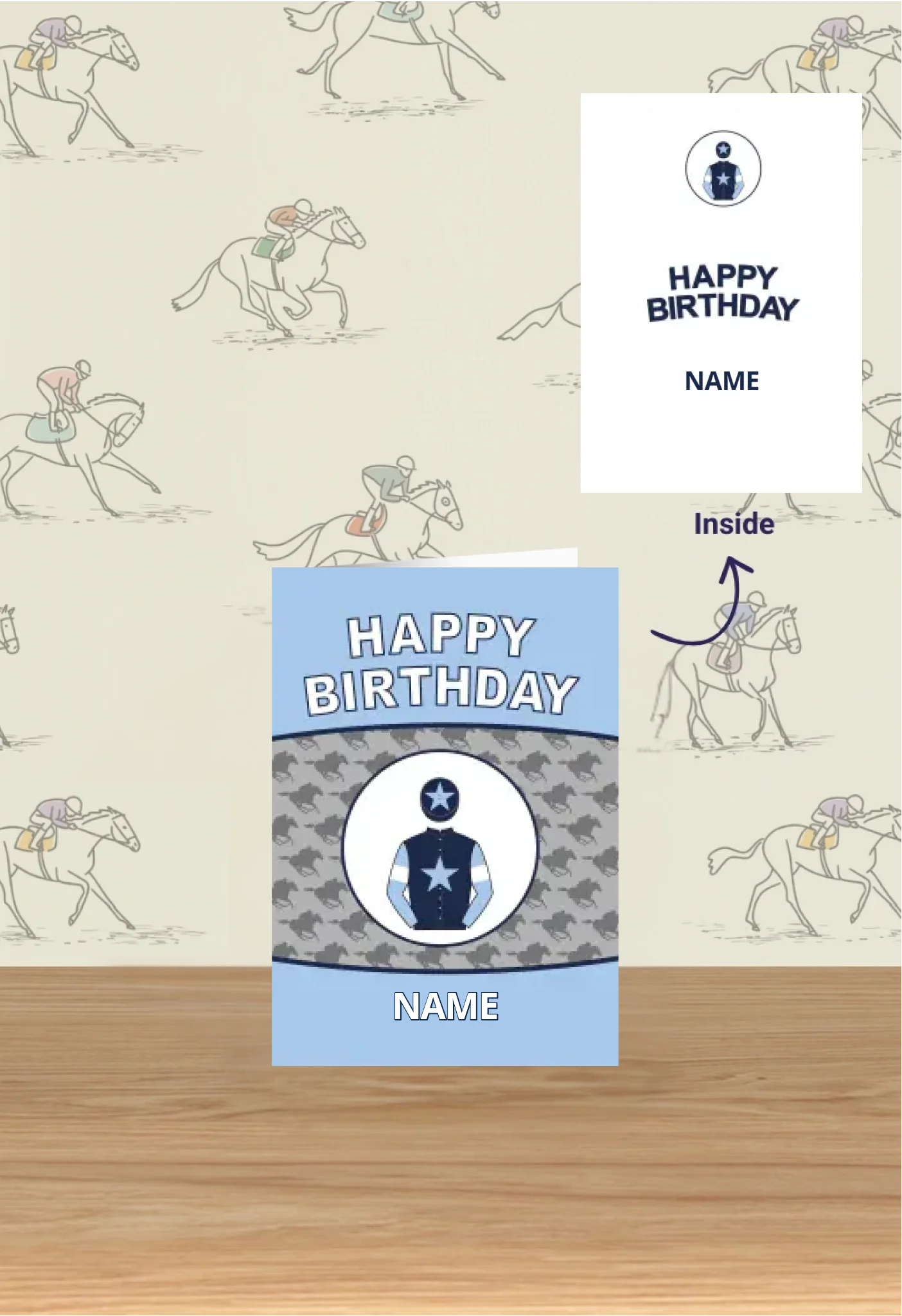 MRC Birthday Card Mockup Background