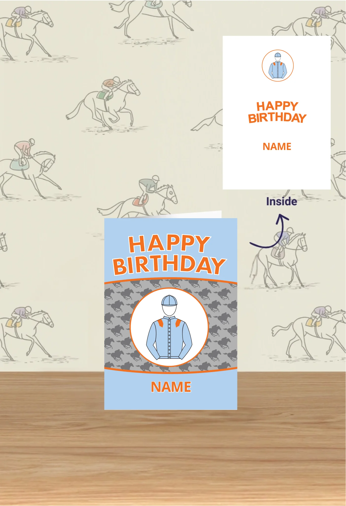 MRC Birthday Card Mockup Background