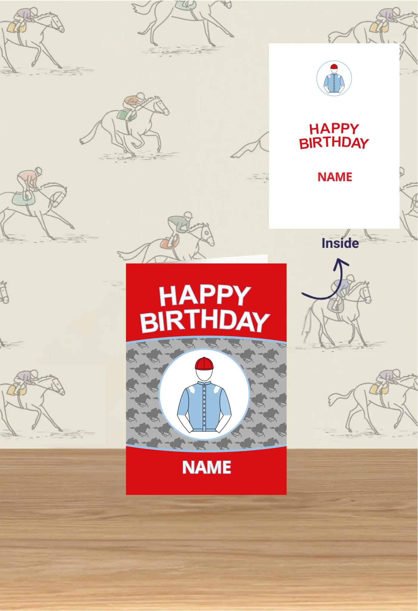 MRC Birthday Card Mockup Background