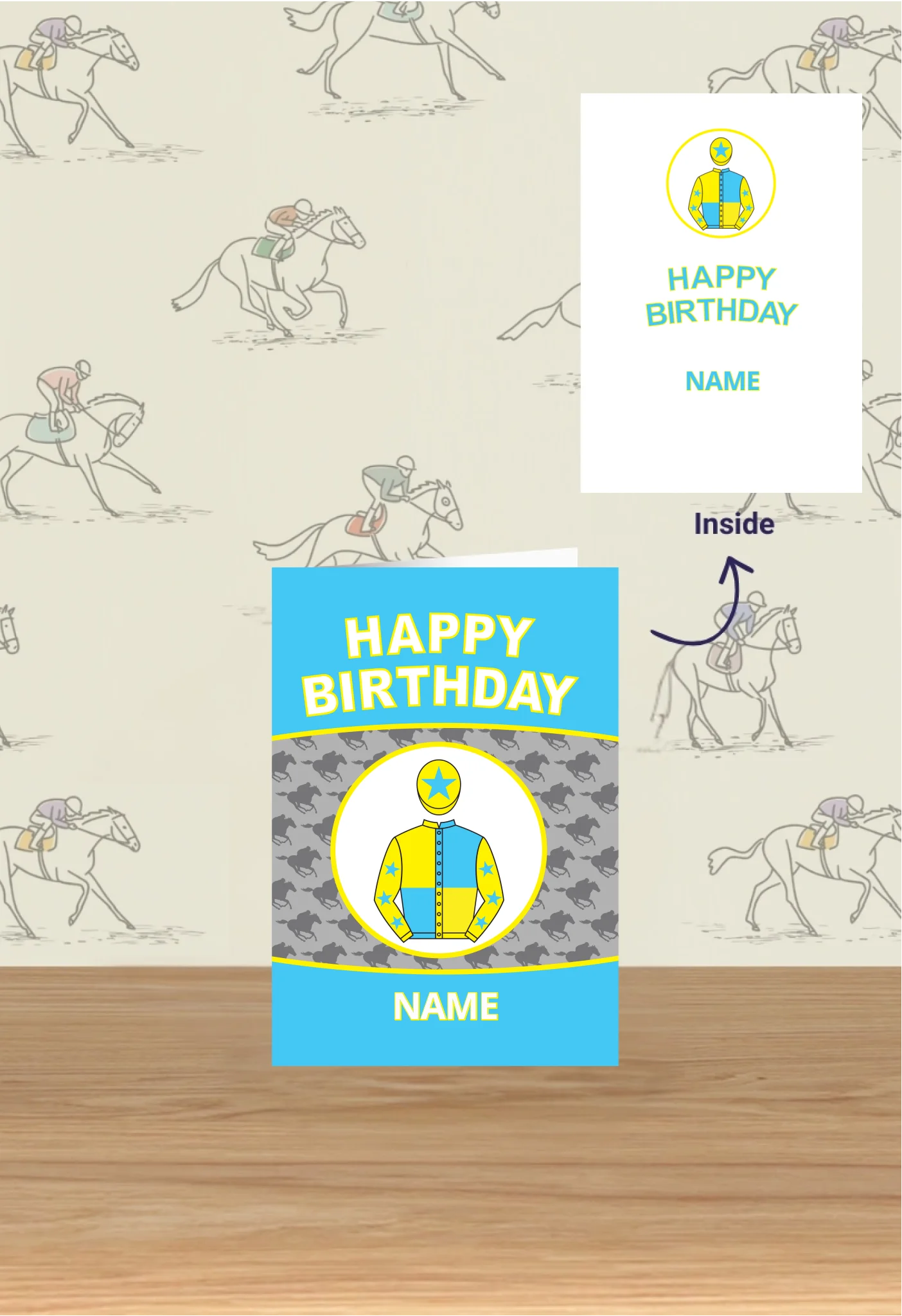 MRC Birthday Card Mockup Background