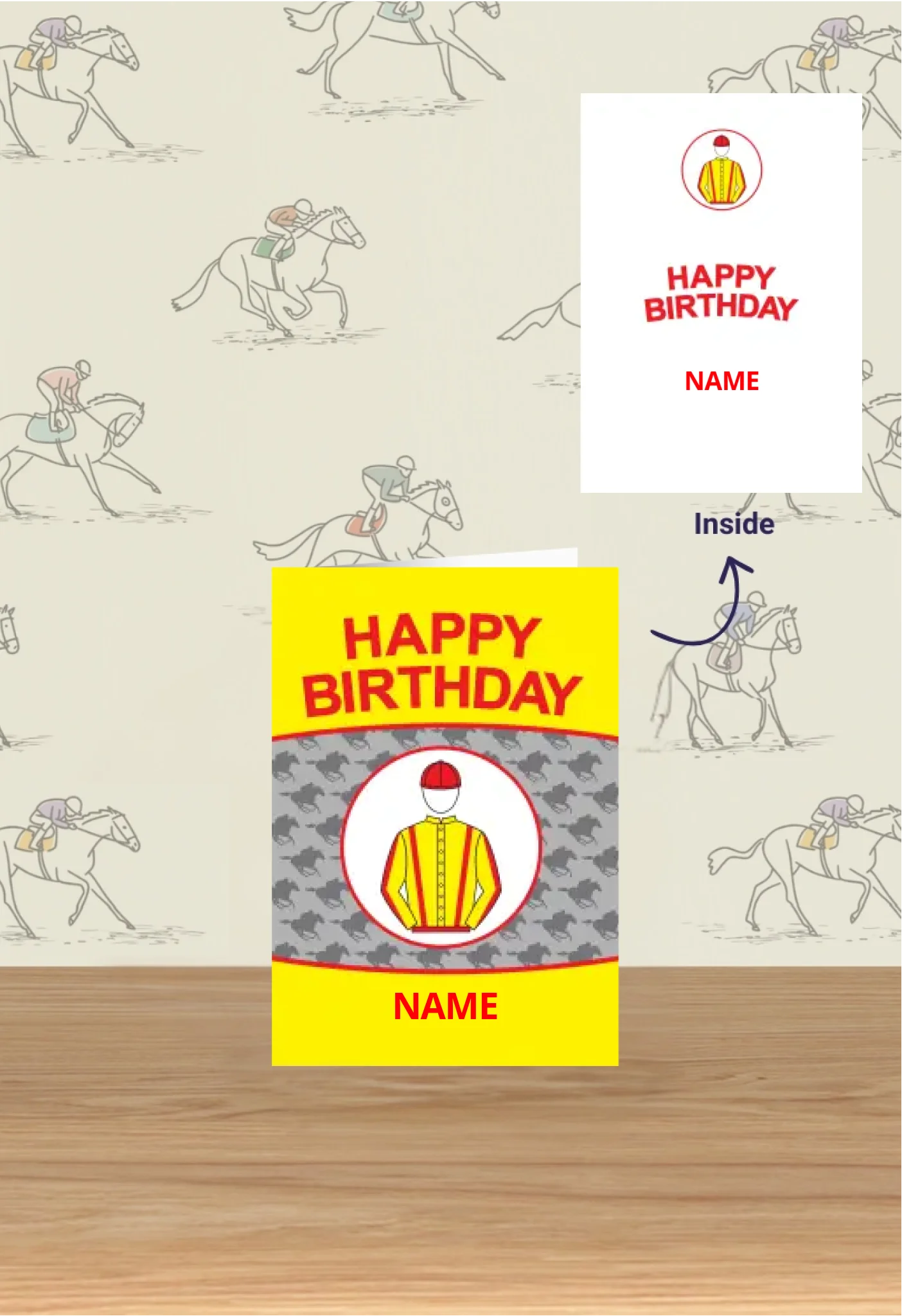 MRC Birthday Card Mockup Background