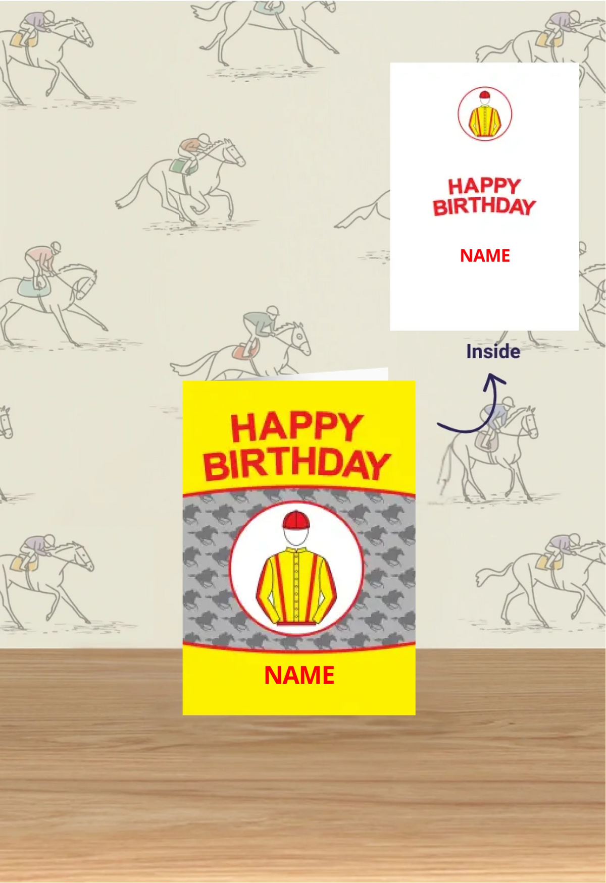 MRC Birthday Card Mockup Background