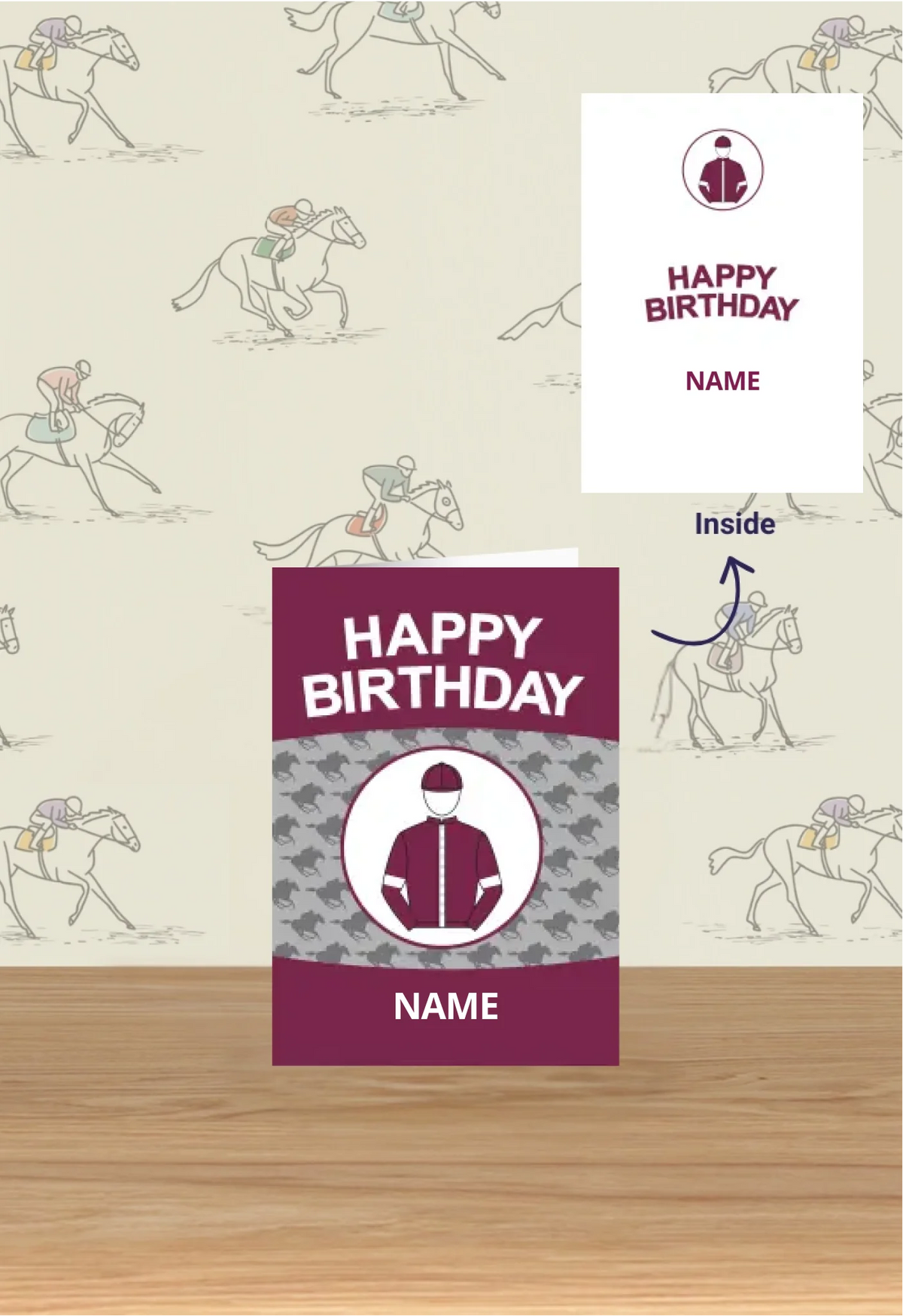 MRC Birthday Card Mockup Background