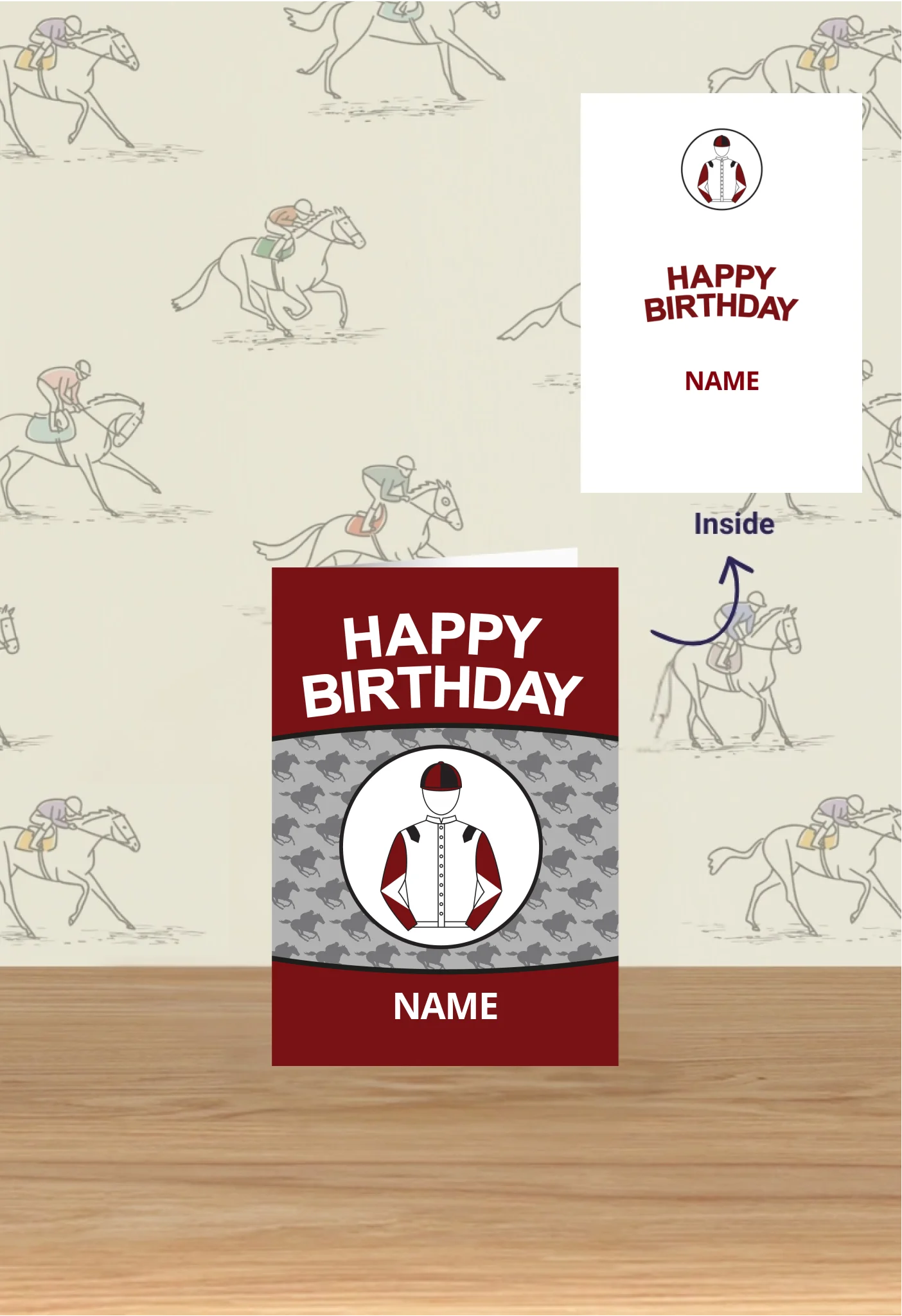 MRC Birthday Card Mockup Background