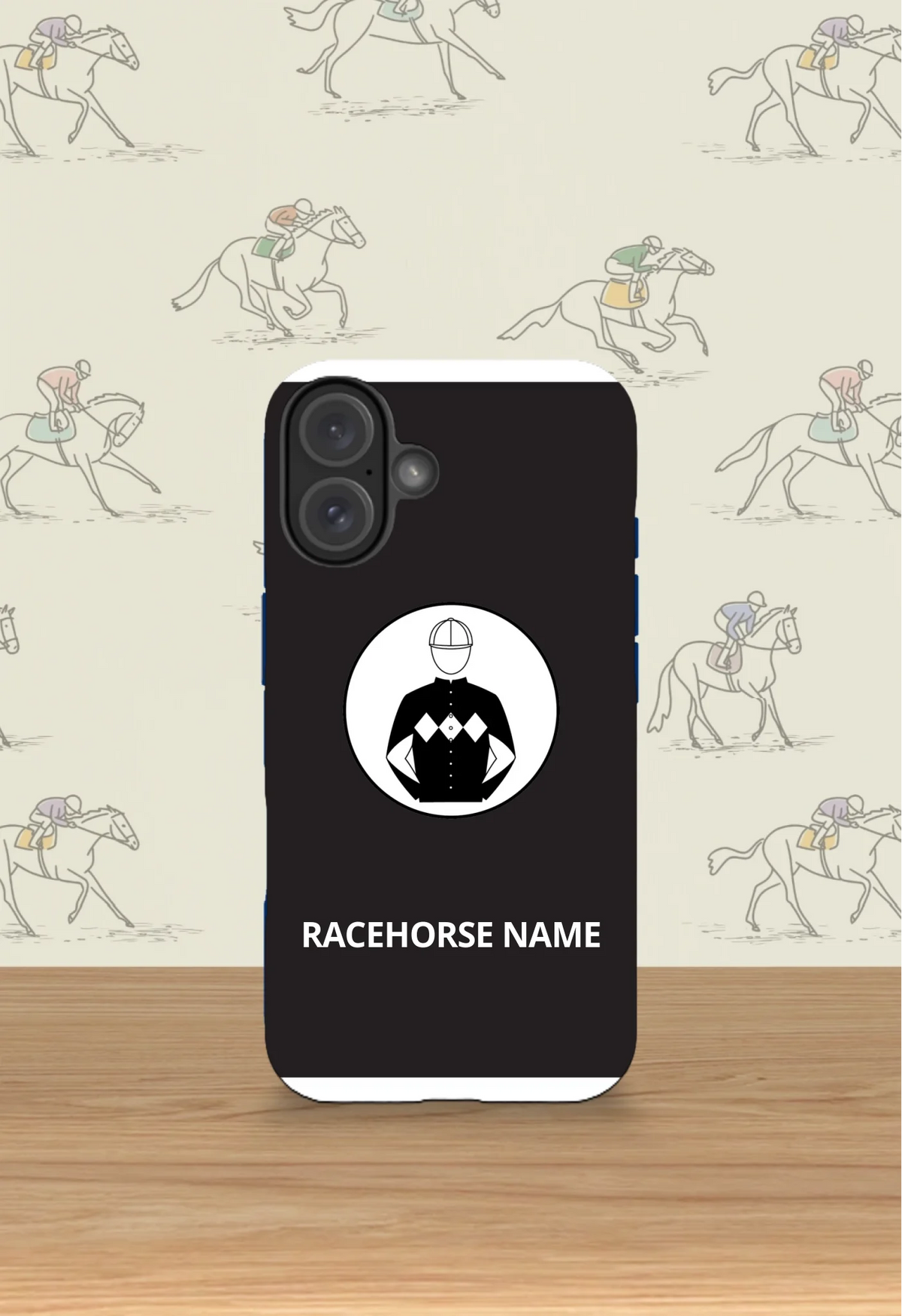 iPhone 16 Plus Tough Case Mockup Background