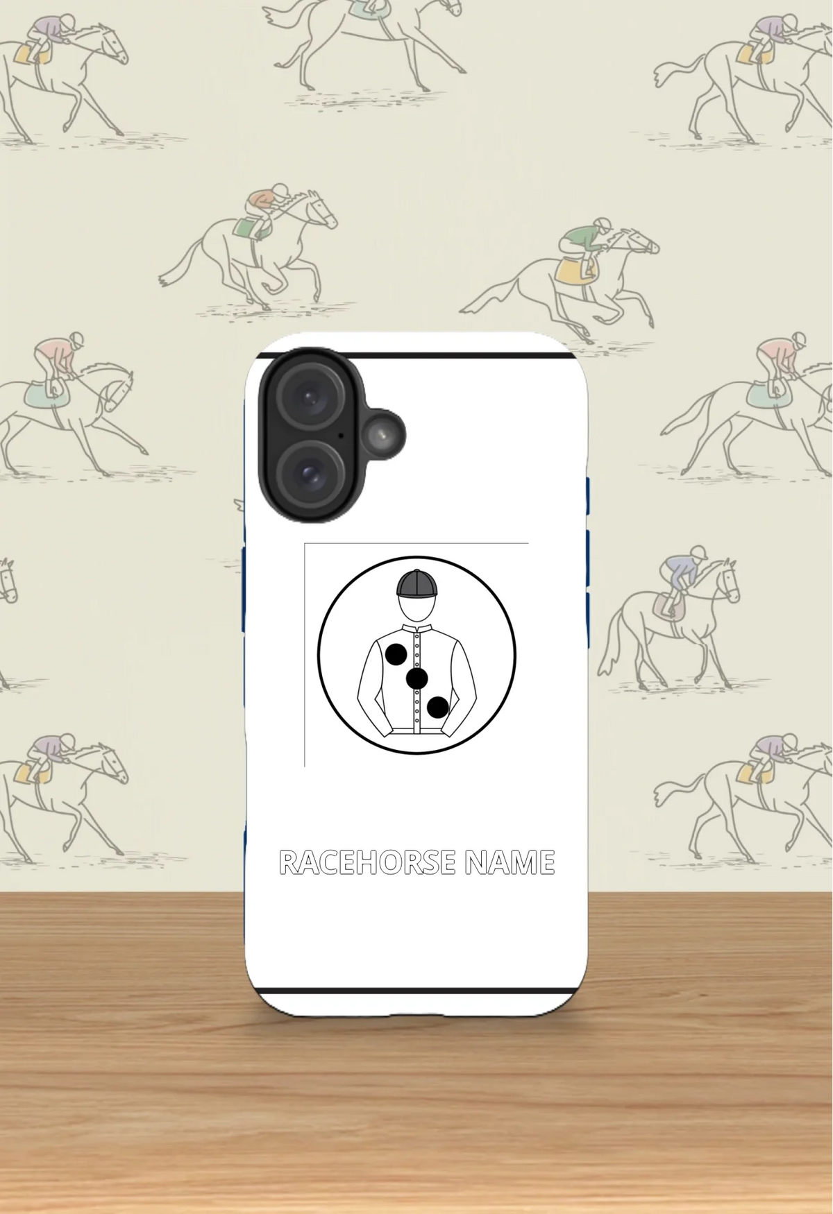 iPhone 16 Plus Tough Case Mockup Background