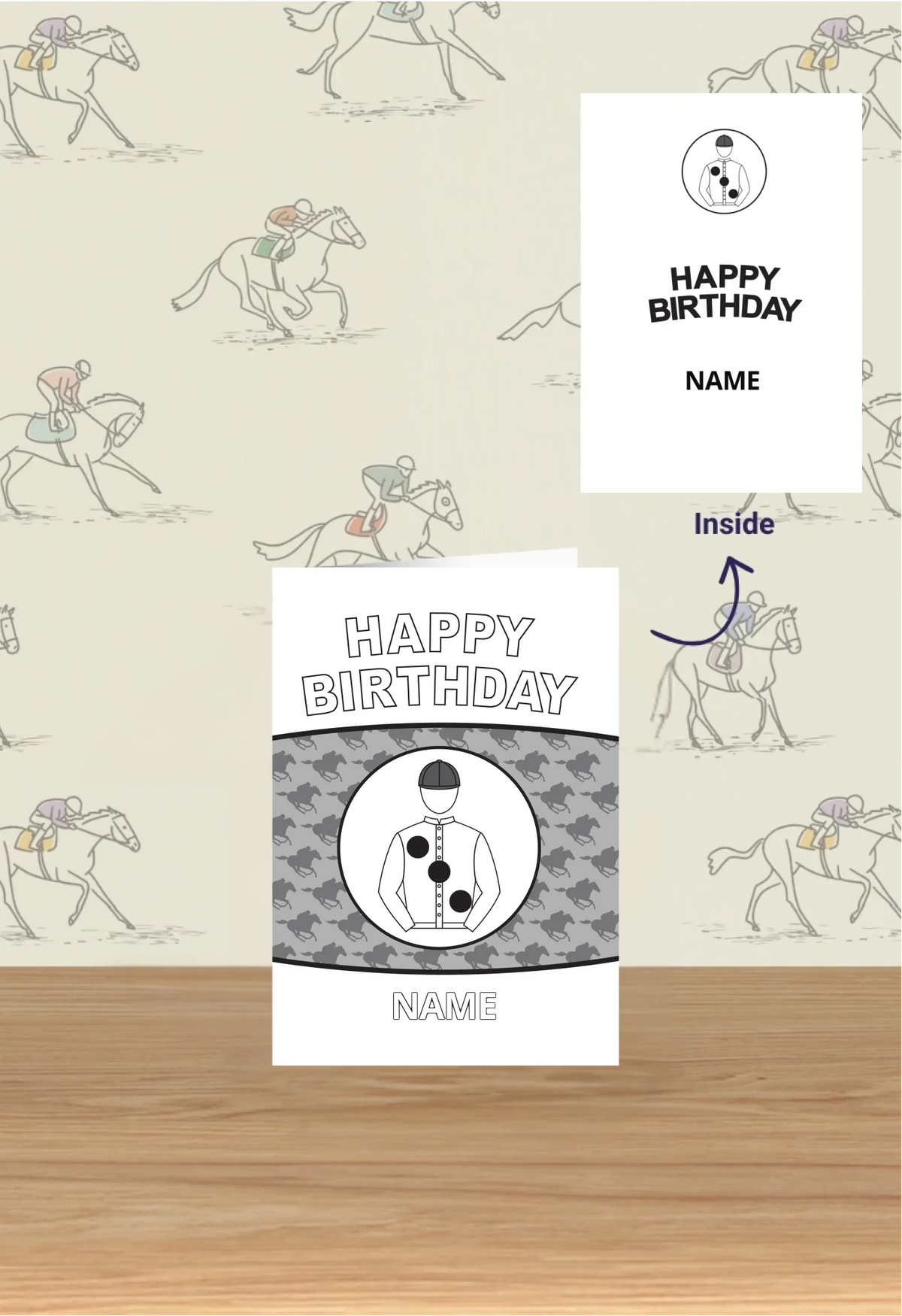 MRC Birthday Card Mockup Background