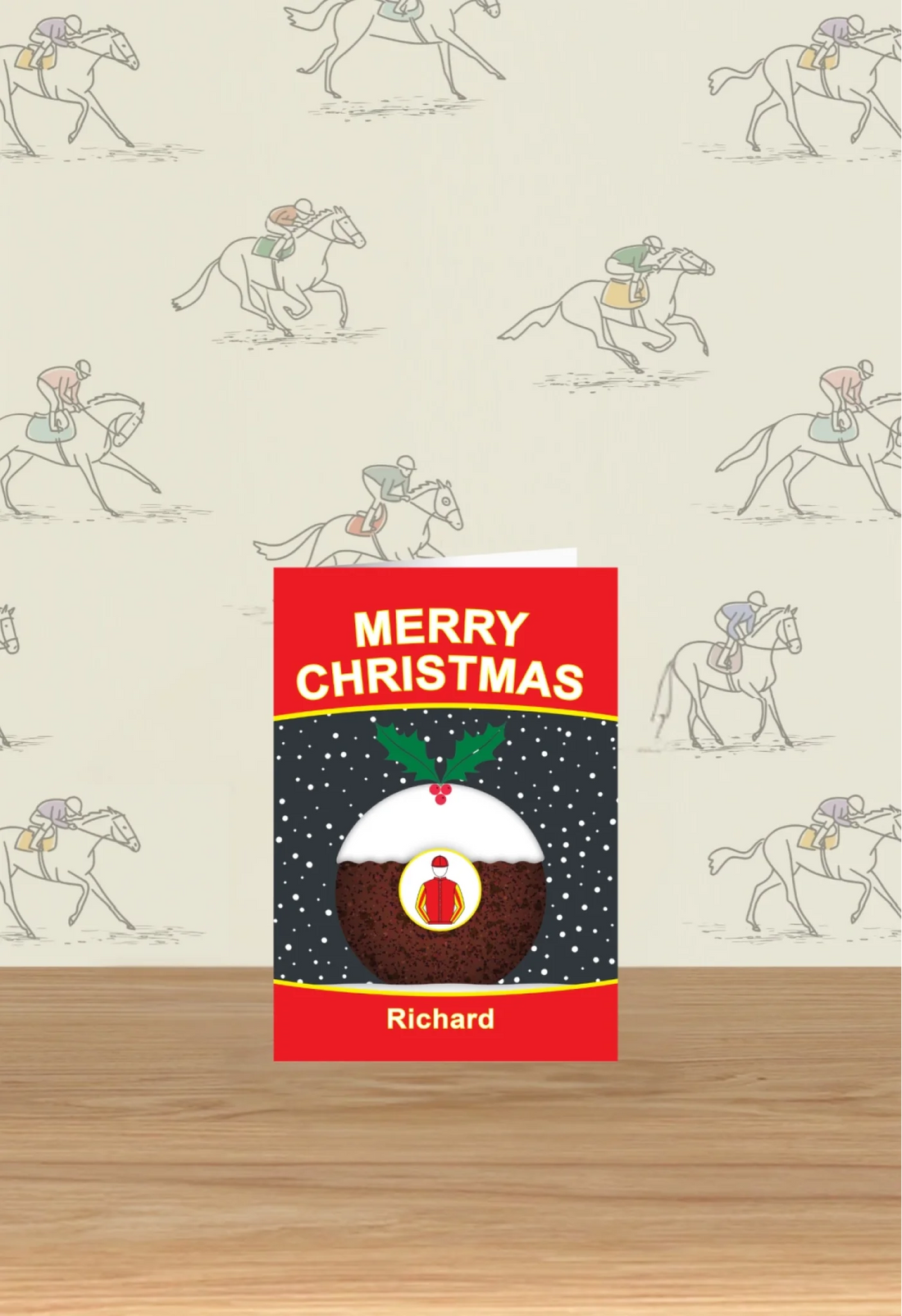 MRC Christmas Pudding Greetings Card