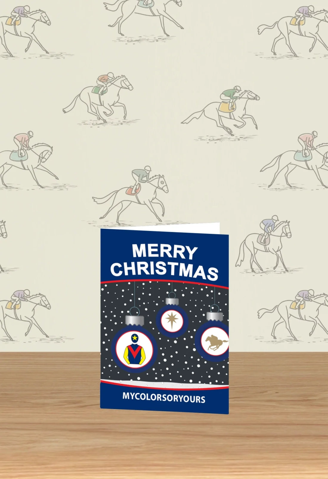 MRC Product Base Artwork Christmas Bauble Card