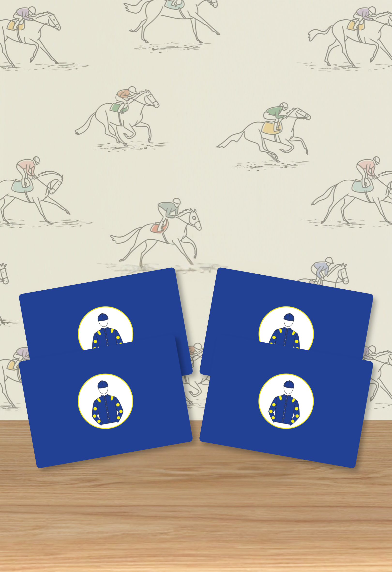 Wooden Placemats Pack of 4