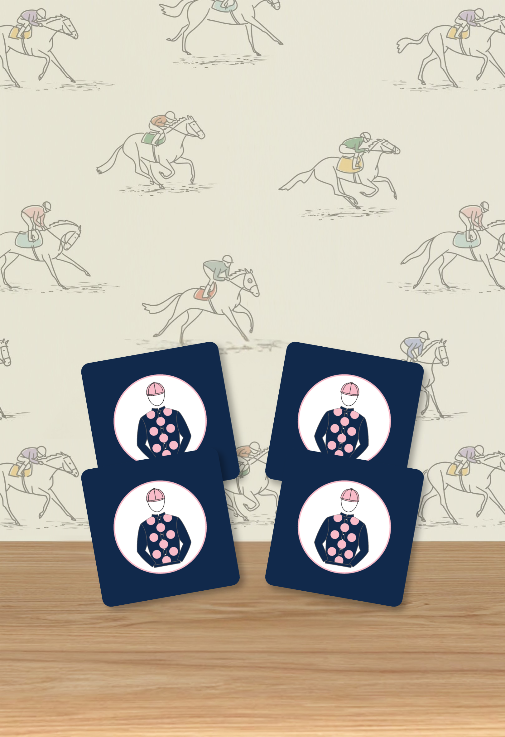 Wooden Coasters Pack of 4