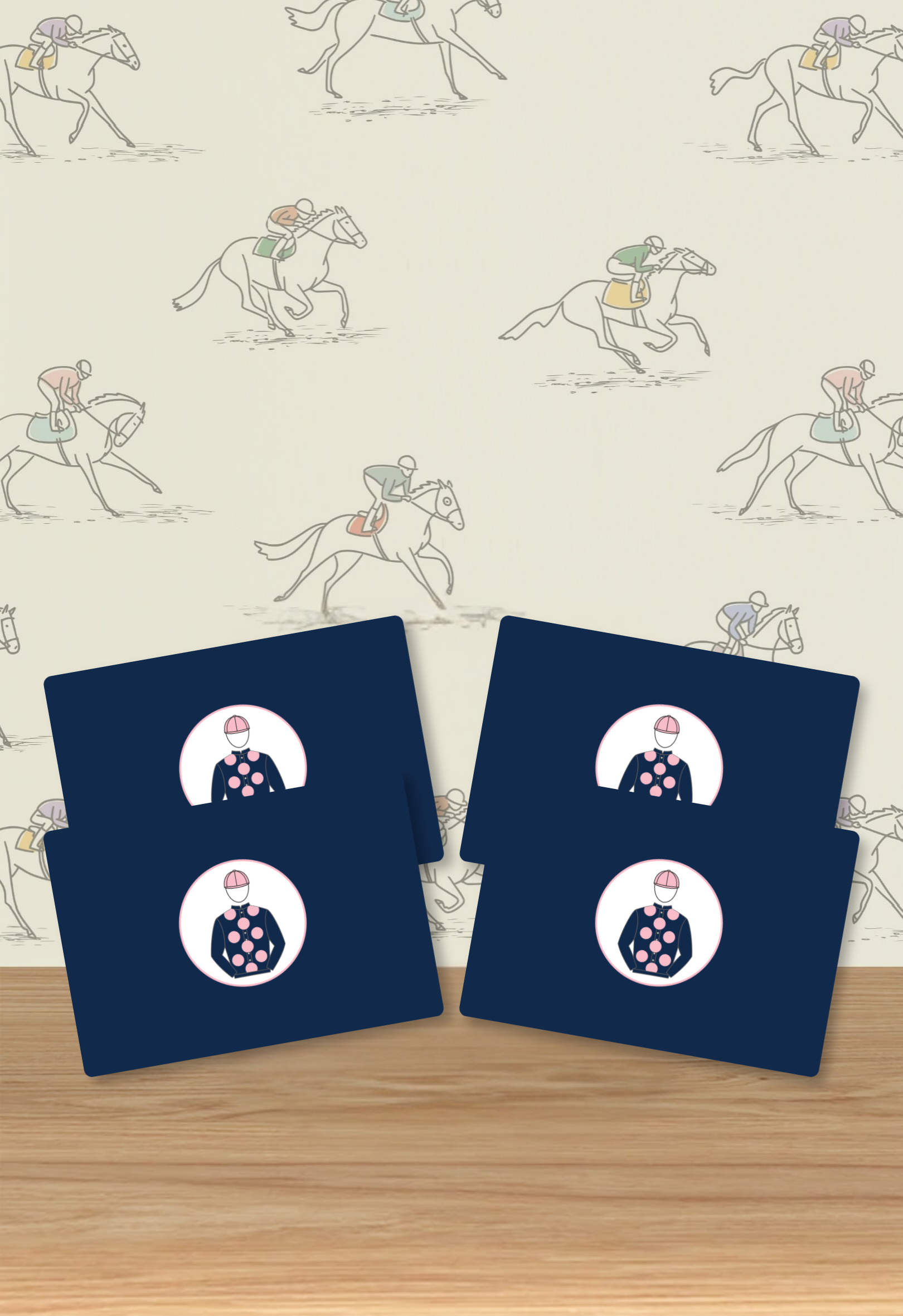 Wooden Placemats Pack of 4