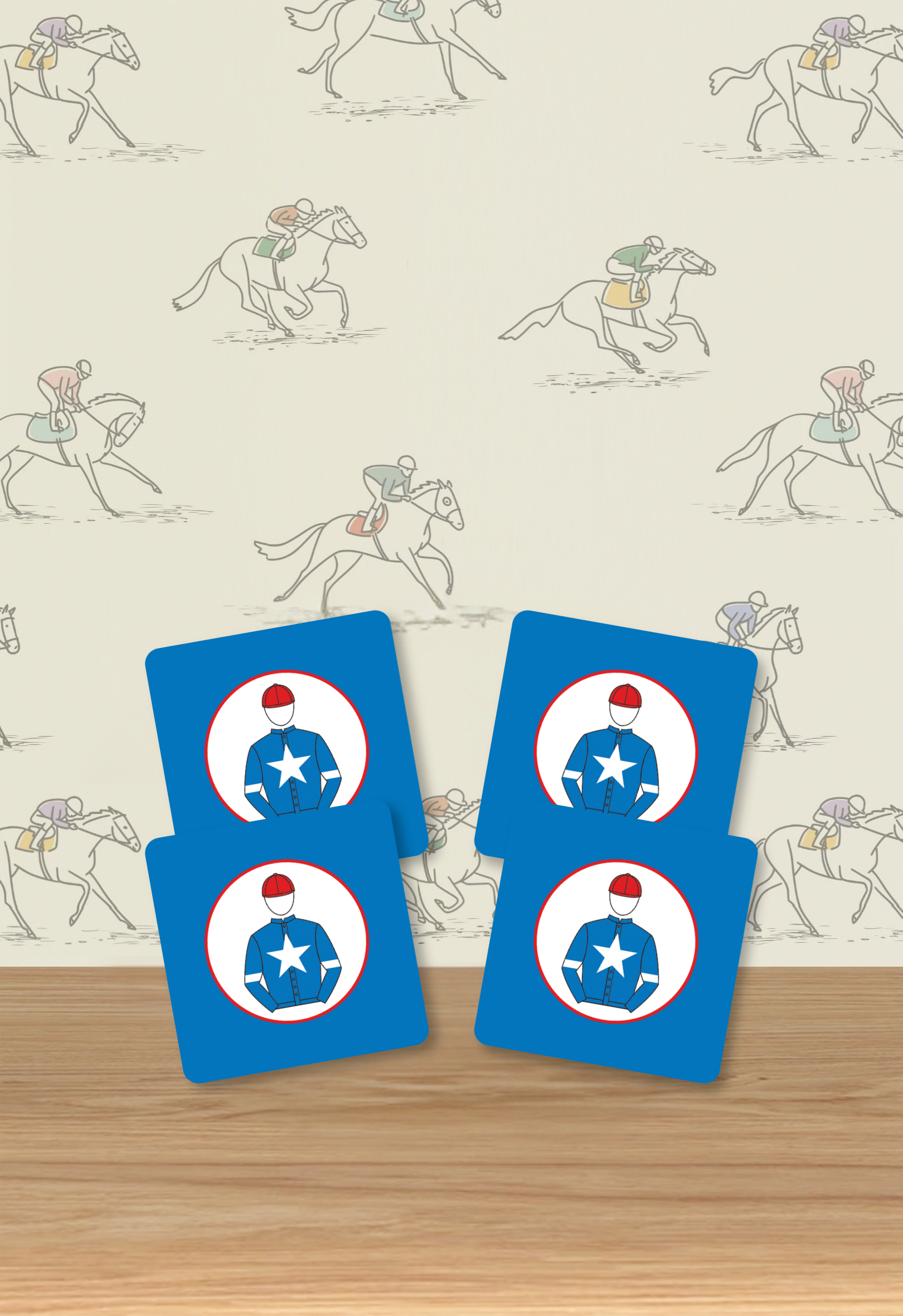 Wooden Coasters Pack of 4