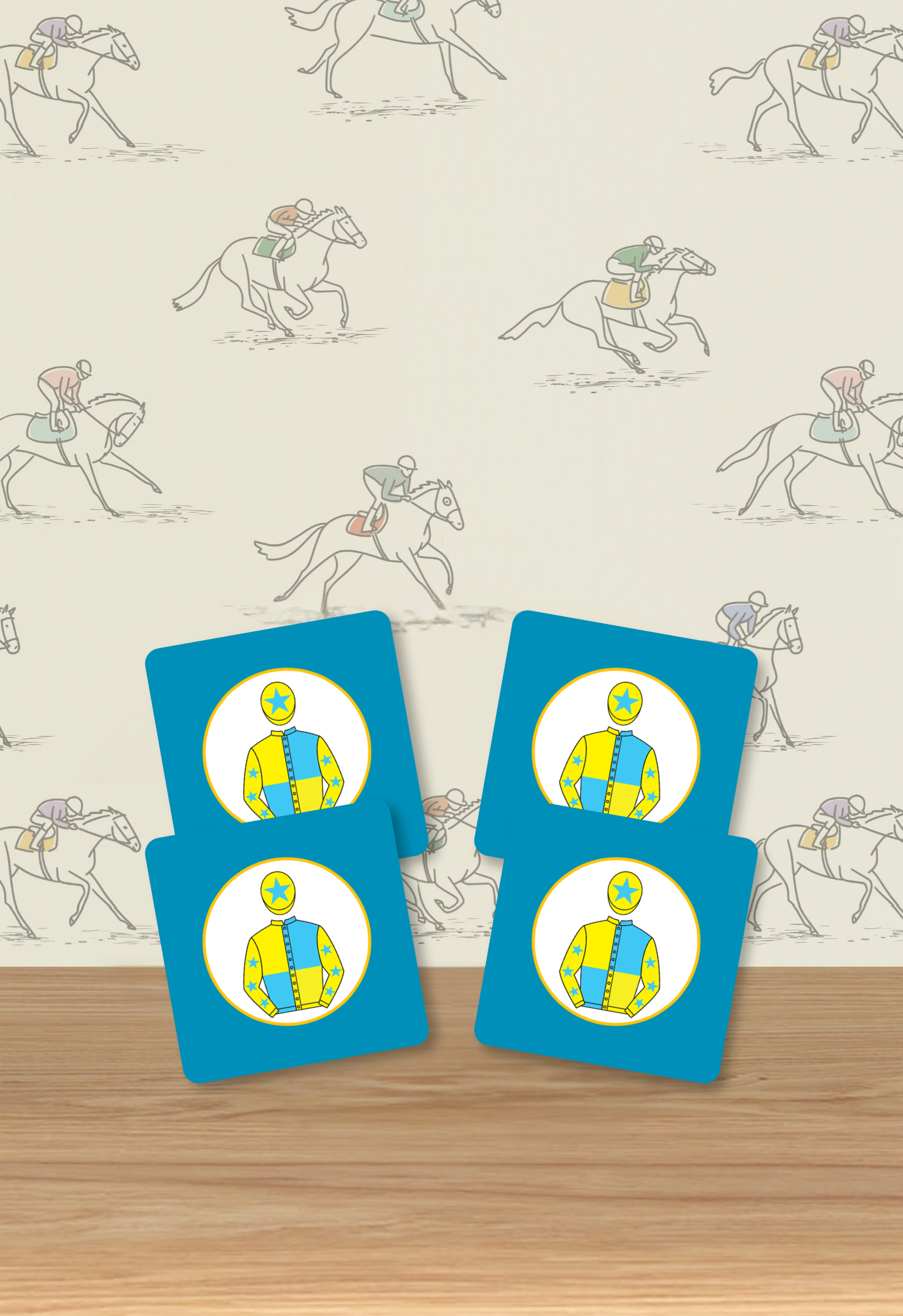 Wooden Coasters Pack of 4