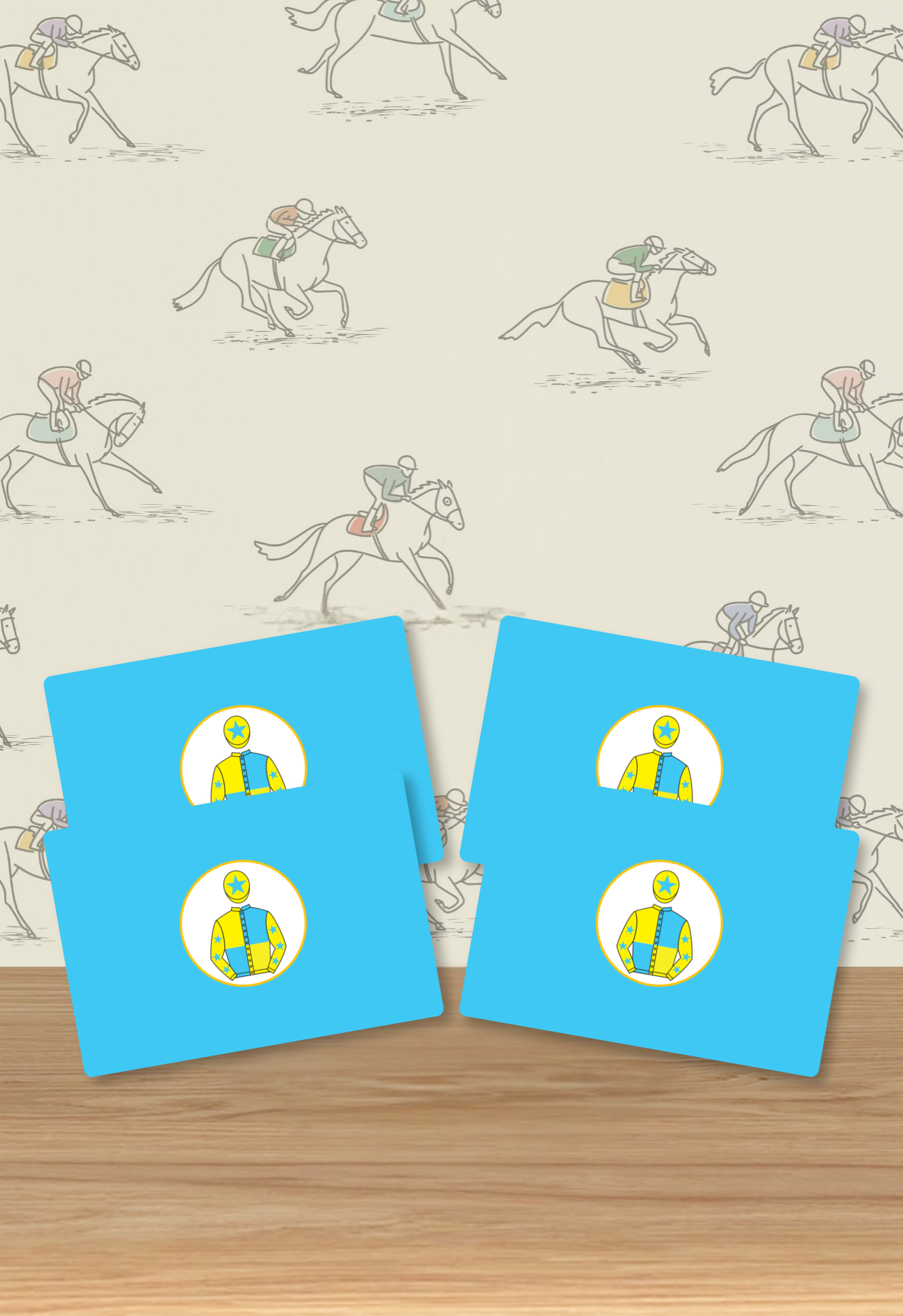 Wooden Placemats Pack of 4