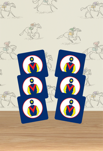 Wooden Coasters Pack of 6