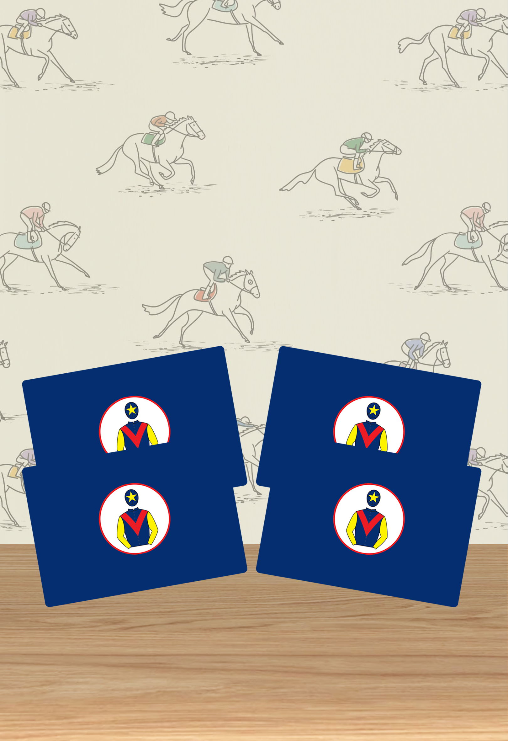 Wooden Placemats Pack of 4
