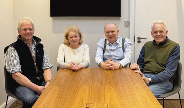 The four directors and creators of My Racing Colours