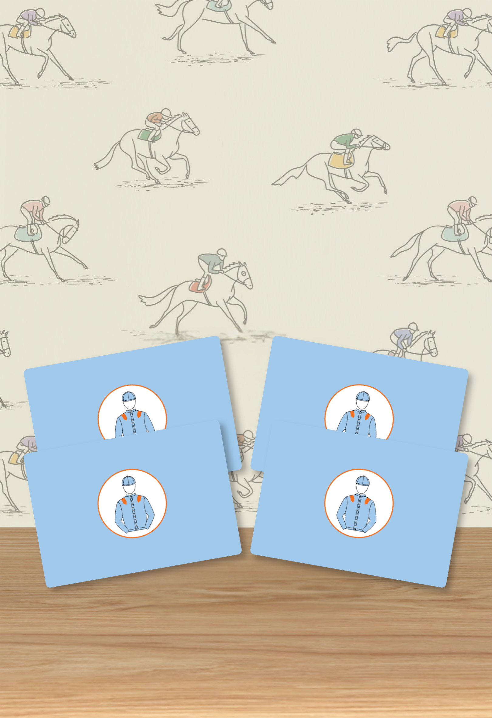 Wooden Placemats Pack of 4