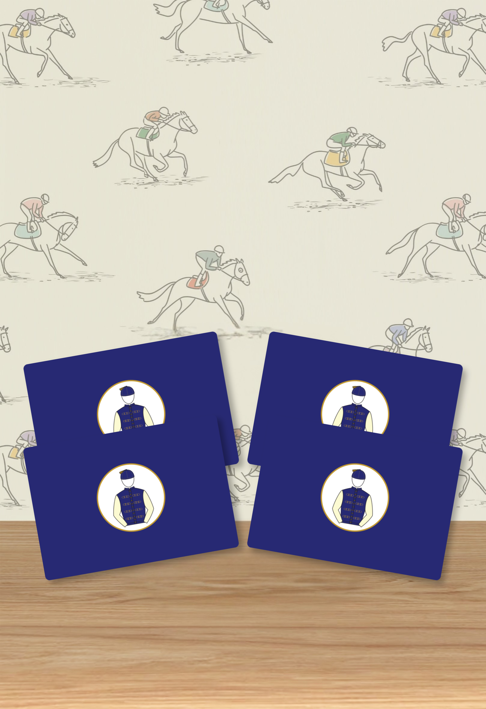 Wooden Placemats Pack of 4