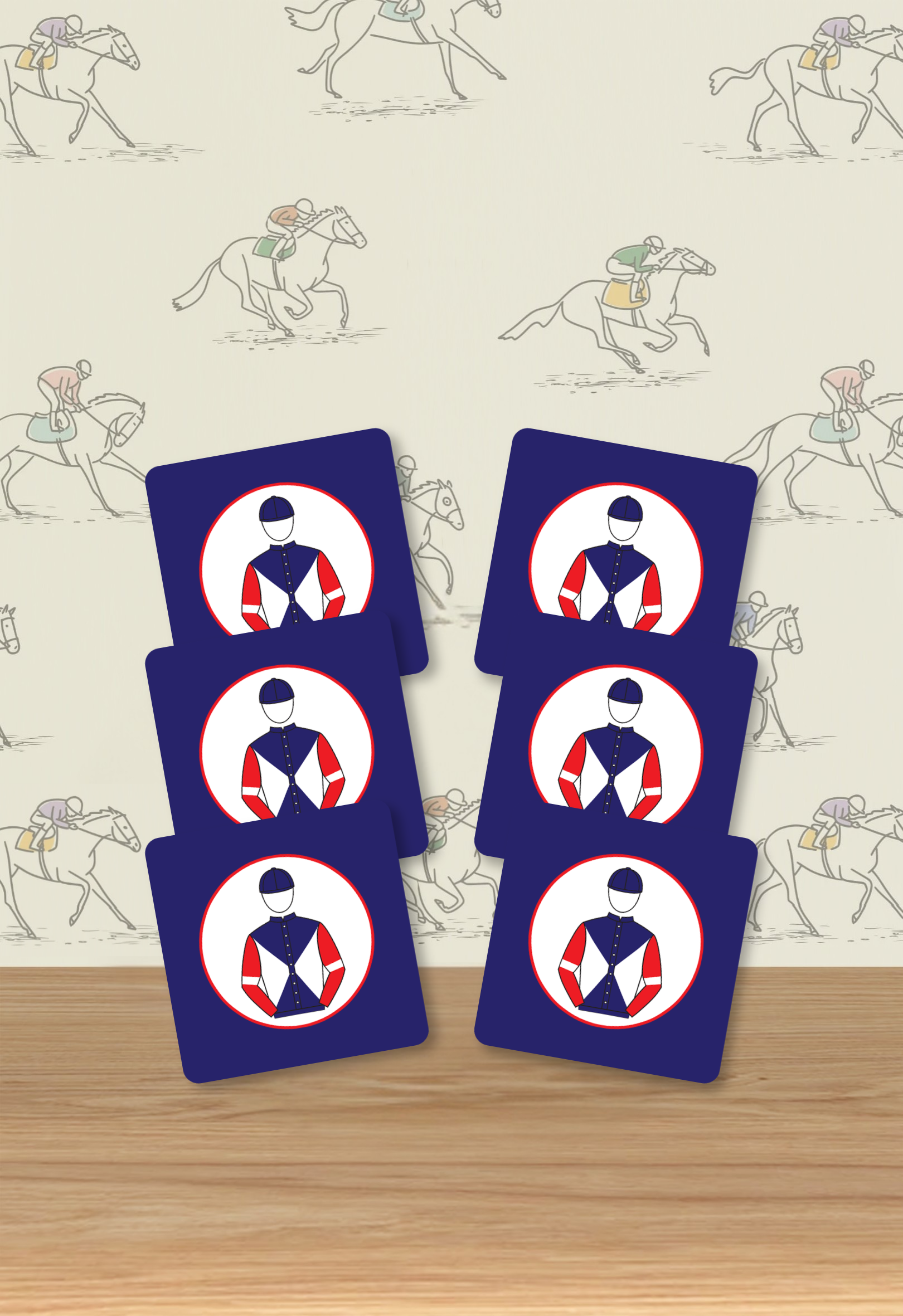 Wooden Coasters Pack of 6