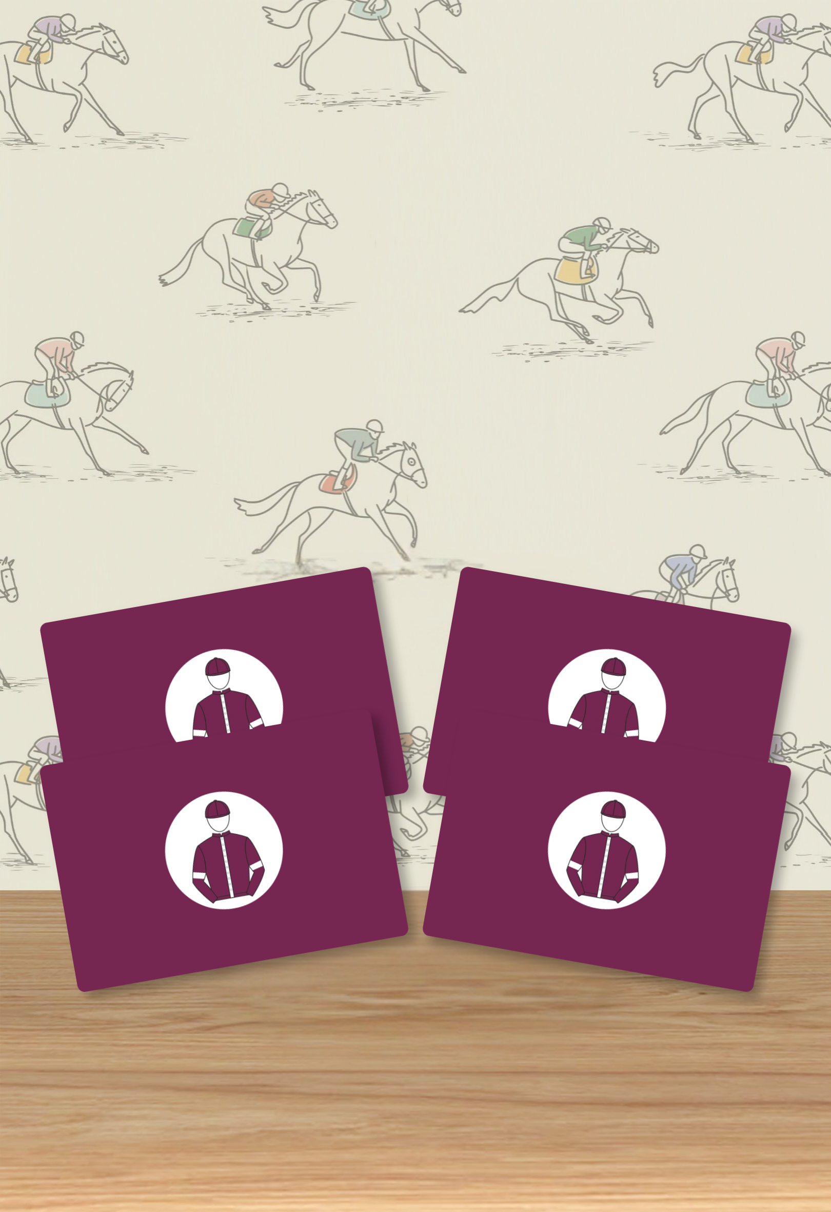 Wooden Placemats Pack of 4