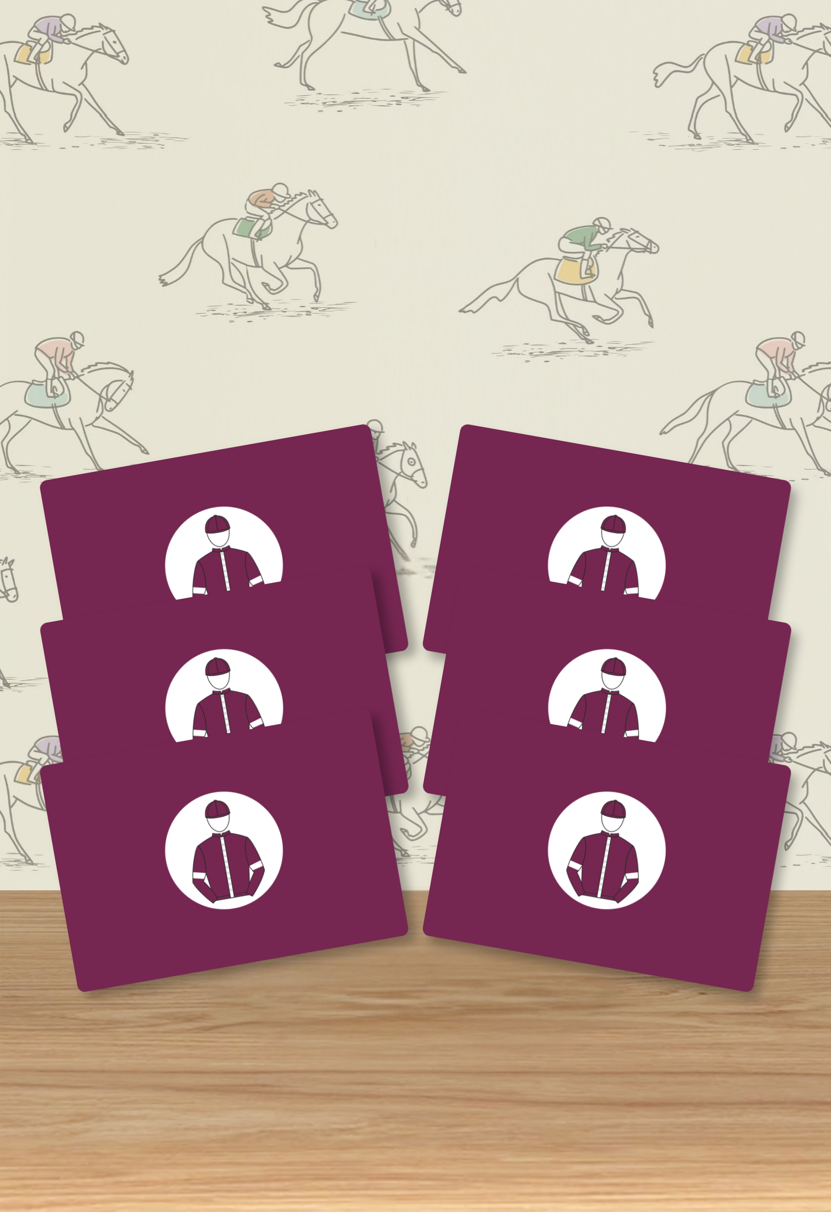 Wooden Placemats Pack of 6
