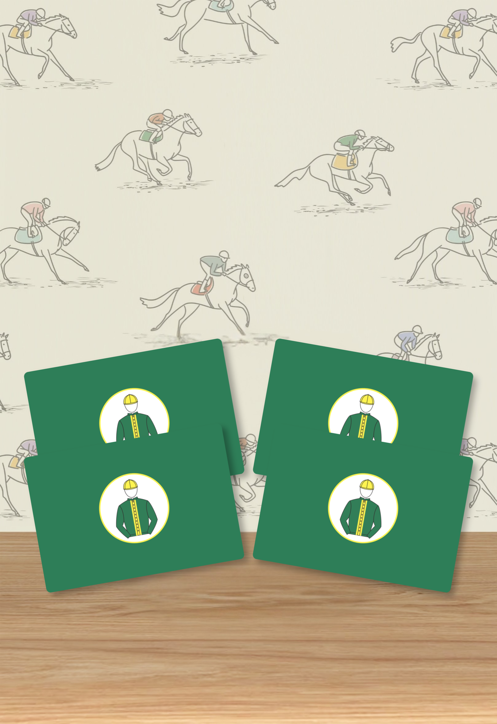 Wooden Placemats Pack of 4