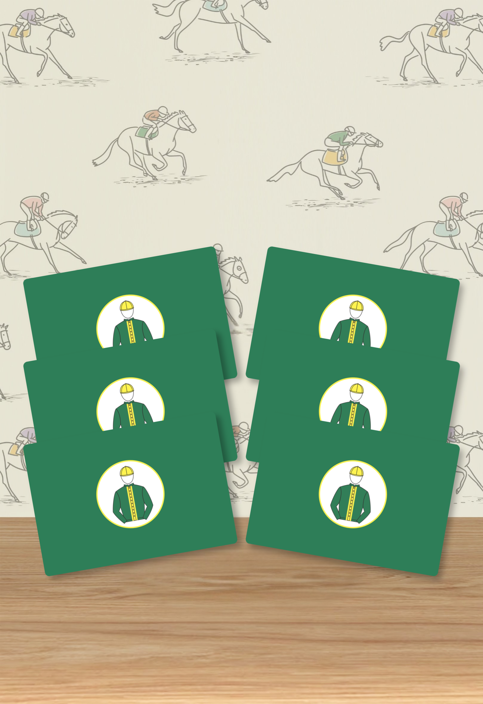 Wooden Placemats Pack of 6
