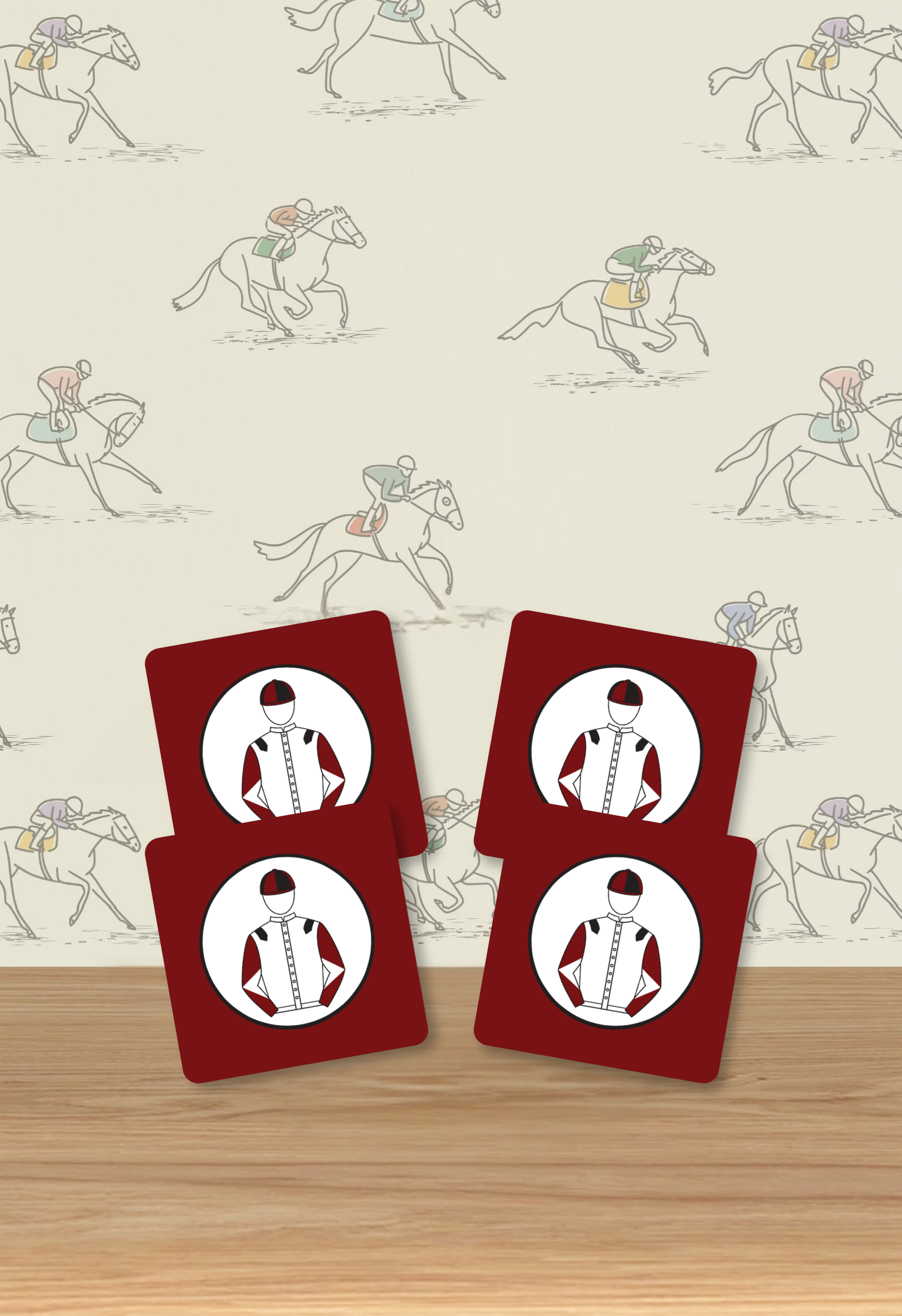 Wooden Coasters Pack of 4