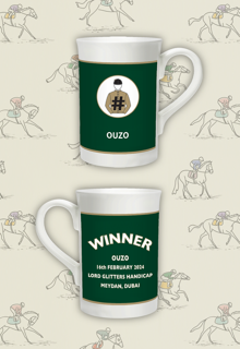 Winners Mug for Individual Racehorse Owners