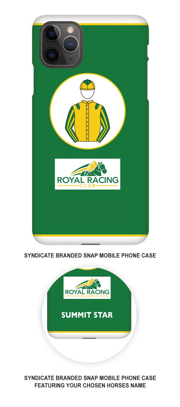 Royal Racing Club Mobile Phone Snap Case